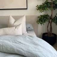 The Sky Linen Duvet Cover Set