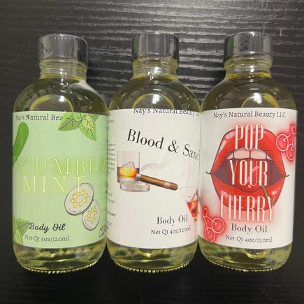 Cucumber Mint Body Oil 4oz