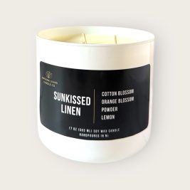 SUNKISSED LINEN 17OZ CANDLE