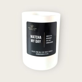 MATCHA MY DAY 10OZ CANDLE