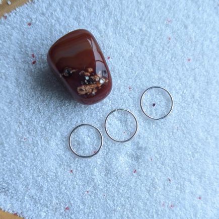 Sterling silver jump rings