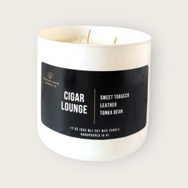 CIGAR LOUNGE 17OZ CANDLE