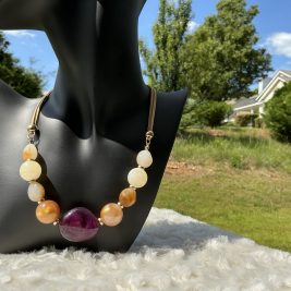 Golden Amethyst Elegance