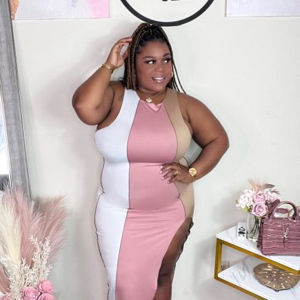 Bad Habit Dress (1x-3x)