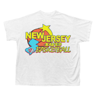 “New Jersey Saved Basketball” vntg tee