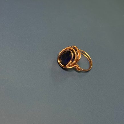 Sapphire copper ring (Ready to Ship )