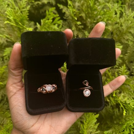 His and hers matching rings