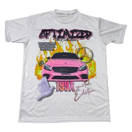 Optimized Graphic Tee White