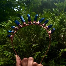 Titanium Quartz Tiara / Crown