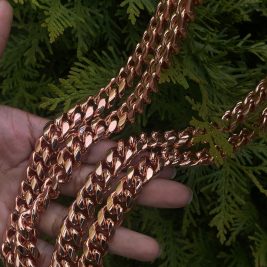 Chunky Copper Cuban chain