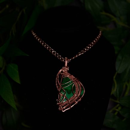 Malachite necklace