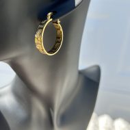 18k Gold Plated Small Hoop Earring