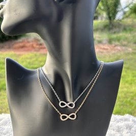 Infinity Stainless Steel Necklace