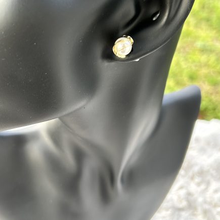 Pearl Stud Earrings