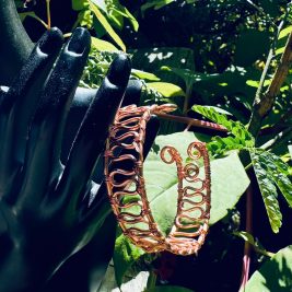 Copper Design Bangle