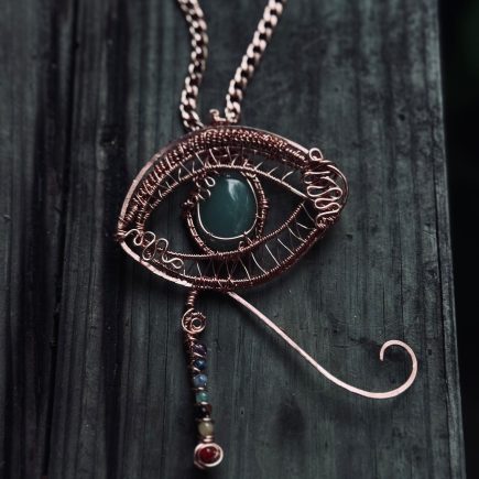 Chakra eye of Horus (ready to ship)