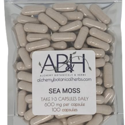 Irish Moss Sea Moss Capsules Health supplement
