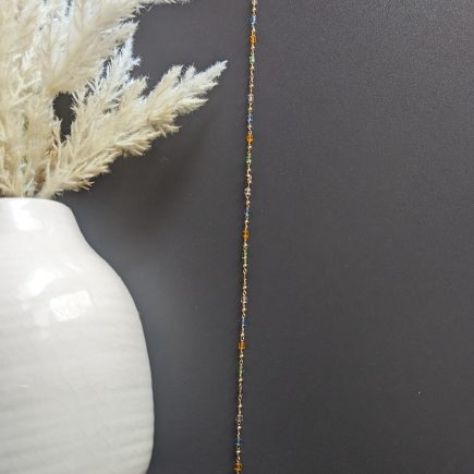 Loc Chain with glass stones