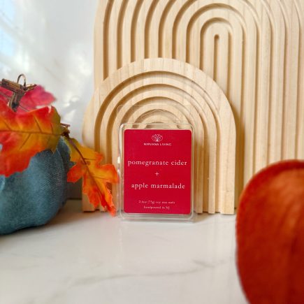 POMEGRANATE CIDER +  APPLE MARMALADE WAX MELT