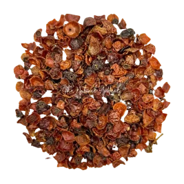 Organic Rosehips (Seedless) - Rosa canina - Cut & Sifted