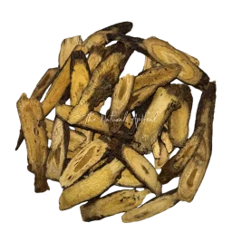 Organic Licorice Root - Glycyrrhiza uralensis - Sliced