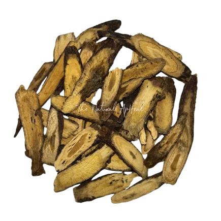 Organic Licorice Root - Glycyrrhiza uralensis - Sliced