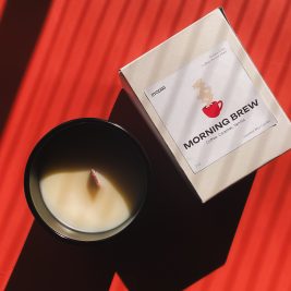 Morning Brew Coffee Scented Coconut Wax Candle, 7oz