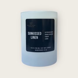 SUNKISSED LINEN 10OZ CANDLE