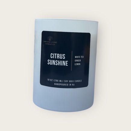 CITRUS SUNSHINE 10OZ CANDLE