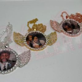 custom bezel necklace