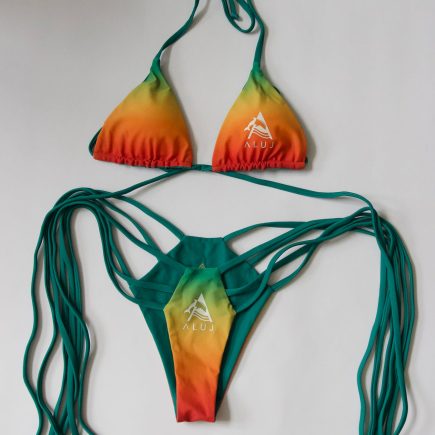 Green Sunrise Tropics Bikini