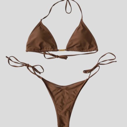 Cocoa Brown Stone Bikini