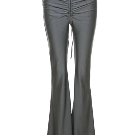 Dolphin Skin Flare Pants