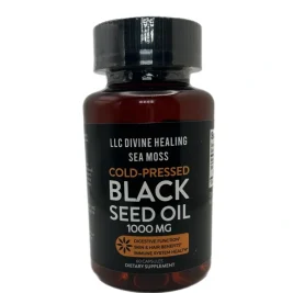 BLACK SEED OIL 1000 mg (Cold Pressed)