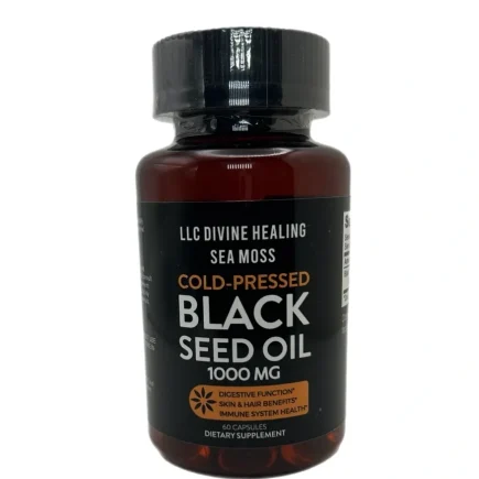 BLACK SEED OIL 1000 mg (Cold Pressed)