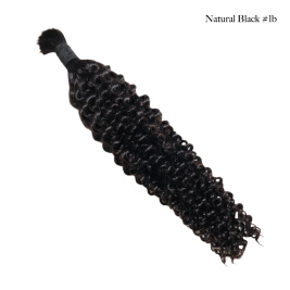 Boho Deep Curly Bulk Braiding Hair