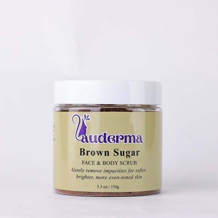 Brown sugar face and body scrub