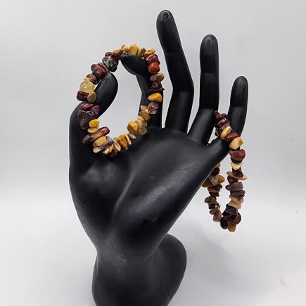 Brown Jasper Chip Bracelet