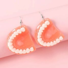Chopper Earrings Clip on