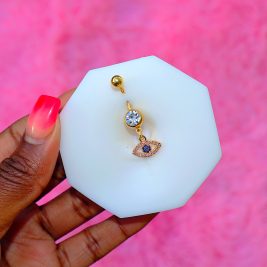 Evil Eye Belly Ring (Wholesale)