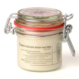 4.5oz jar of Best Feeling Body Butter from Niko’s the Natural Boutique