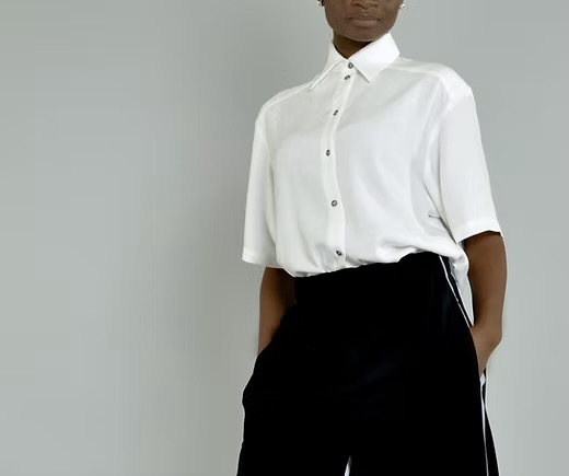 Brand Shirt - Fashion, Clothes, Tops (Women) - @squarel7, @white