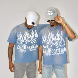 Highly Anticipated Oversized Graphic Tee Faded Blue