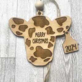 Cow ornament