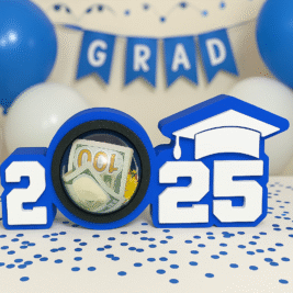 3D Printed 2025 Senior Dome Display (Empty)