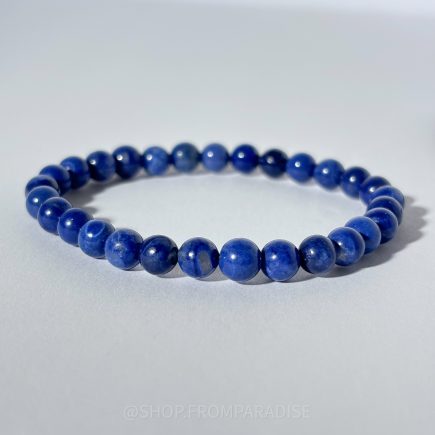 Dumortierite Crystal Stretch Bracelet
