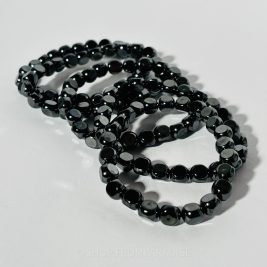 Hematite Crystal Stretch Bracelet