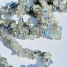 Labradorite Crystal Chip Bracelet