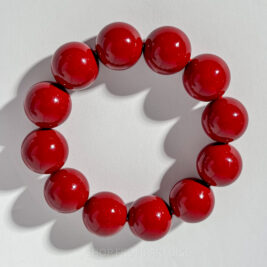 Cinnabar Chunky Crystal Bracelet