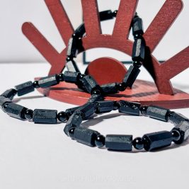 Raw Black Tourmaline Bracelet